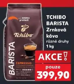 Kaufland Tchibo Barista zrnková káva nabídka