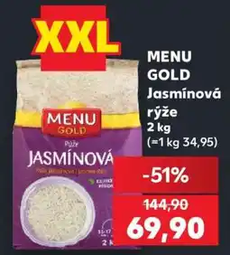 Kaufland Menu Gold Jasmínová rýže nabídka