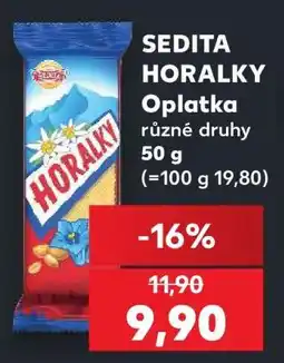 Kaufland SEDITA HORALKY Oplatka nabídka