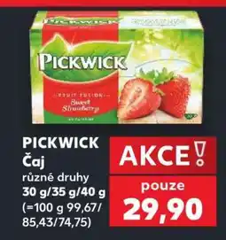 Kaufland Pickwick čaj nabídka