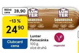 Tesco Lunter Pomazánka nabídka