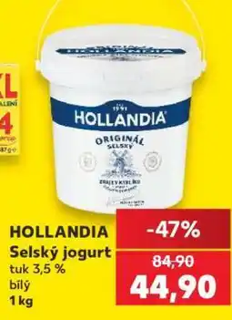 Kaufland Hollandia Selský jogurt nabídka