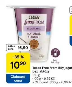 Tesco Tesco Free From Bílý jogurt nabídka