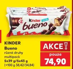 Kaufland KINDER BUENO nabídka