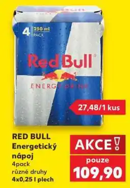 Kaufland RED BULL Energetický nápoj nabídka