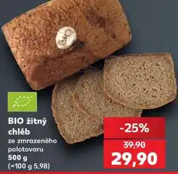 Kaufland BIO žitný chléb nabídka