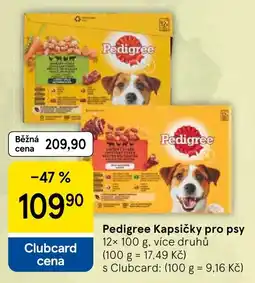 Tesco Pedigree kapsičky pro psy nabídka