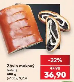 Kaufland ZÁVIN MAKOVÝ nabídka
