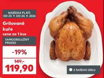 Kaufland Grilované kuře nabídka