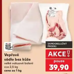 Kaufland Vepřové sádlo bez kůže nabídka