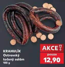 Kaufland KRAHULÍK Ostravský točený salám 100 g nabídka