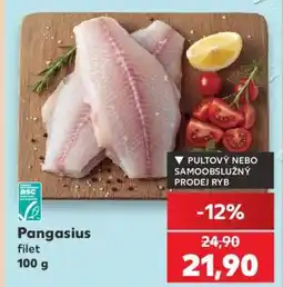 Kaufland Pangasius filet nabídka