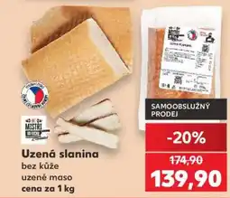 Kaufland UZENÁ SLANINA nabídka