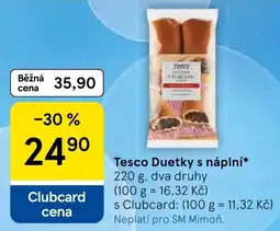Tesco Tesco Duetky s náplní nabídka