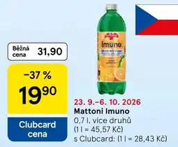 Tesco Mattoni Imuno nabídka