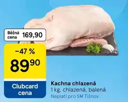 Tesco Kachna chlazená nabídka