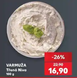 Kaufland VARMUŽA Třená niva 100 g nabídka