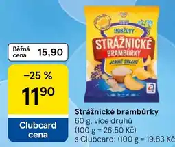 Tesco Hobzovy straznické bramburky nabídka