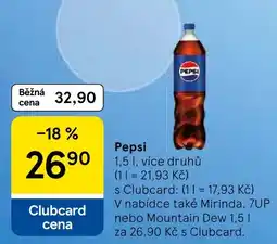 Tesco Pepsi nabídka
