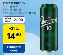 Tesco Staropramen 10 nabídka