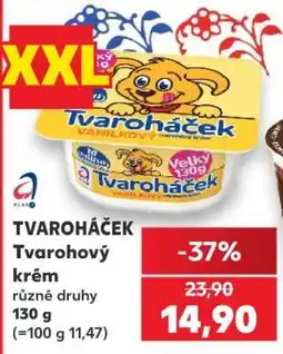 Kaufland Tvaroháček tvarohový krém nabídka