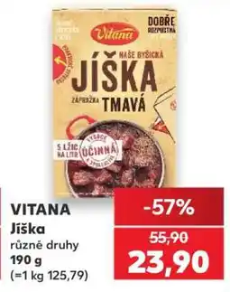 Kaufland VITANA Jíška nabídka