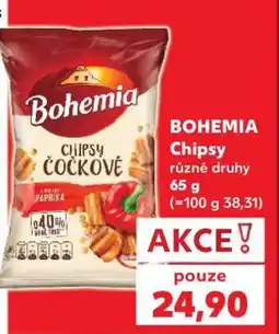 Kaufland Bohemia Chipsy čočkové nabídka