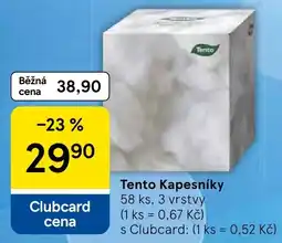 Tesco Tento Kapesníky nabídka