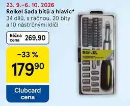 Tesco Reikel Sada bitů a hlavic nabídka