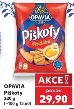 Kaufland OPAVIA PIŠKOTY nabídka