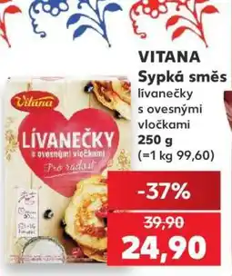 Kaufland VITANA Sypká směs lívanečky s ovesnými vločkami nabídka