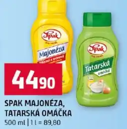 Terno Spak majonéza, tatarská omáčka nabídka