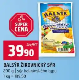 Terno Balsýr žirovnický sýr nabídka