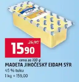 Terno Madeta jihočeský eidam sýr nabídka