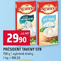 Terno President tavený sýr nabídka