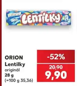 Kaufland Orion Lentilky nabídka