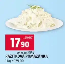 Terno Pažitková pomazánka nabídka