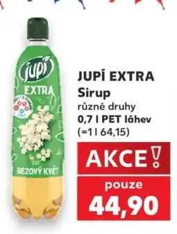 Kaufland Jupí Extra sirup nabídka