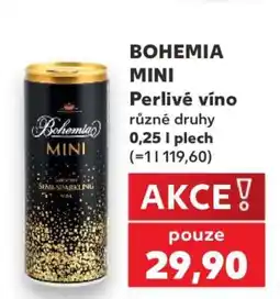 Kaufland BOHEMIA MINI Perlivé víno nabídka