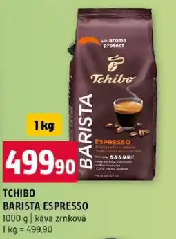 Terno Tchibo barista espresso nabídka