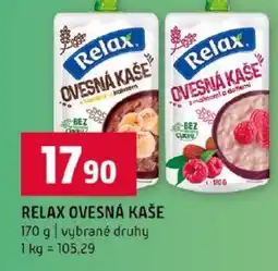 Terno Relax ovesná kaše nabídka