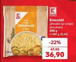 Kaufland EMENTÁL nabídka