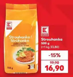 Kaufland Strouhanka nabídka
