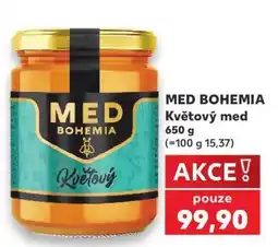 Kaufland MED BOHEMIA Květový med nabídka