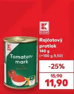 Kaufland Rajčatový protlak nabídka