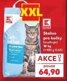 Kaufland Stelivo pro kočky hrudkující nabídka