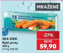 Kaufland SEA SIDE Rybí prsty nabídka