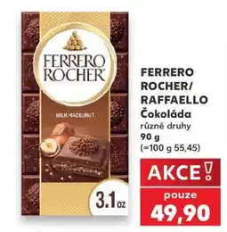 Kaufland FERRERO ROCHER / RAFFAELLO ČOKOLÁDA nabídka