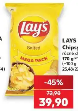 Kaufland Lay´s chipsy nabídka