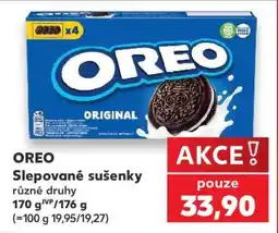 Kaufland OREO Slepené sušenky nabídka